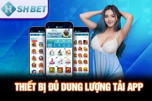 Thiết bị đủ dung lượng tải app